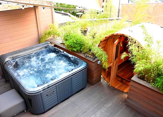 Suite composée de chambres avec jacuzzi privatif à Liège, à la Suite 40